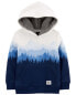 Toddler Mountain Ombre Cotton Blend Hoodie - Blue 4T