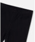 ფოტო #3 პროდუქტის Baby Girl Rib Leggings Black - Infant