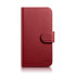 Фото #2 товара Чехол для смартфона ICARER 2w1 etui skórzany pokrowiec z klapką iPhone 14 Plus Anti-RFID Wallet Case сумка - красная