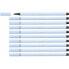 Felt-tip pens Stabilo Pen 68 Blue (10 Pieces)
