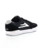 Lakai Atlantic MS2200082B00 Mens Black Suede Skate Inspired Sneakers Shoes