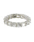 ფოტო #3 პროდუქტის Suzy Levian Sterling Silver Cubic Zirconia Asscher Cut Eternity Band Ring