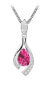 Фото #1 товара Elegant silver pendant with zircons SVLP0010SH8R100