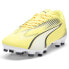 Puma Ultra Play Firm GroundArtificial Ground Soccer Cleats Mens Yellow Sneakers