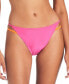 ფოტო #1 პროდუქტის Women's Twice As Nice Strappy Hipster Bikini Bottoms