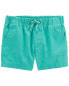 Baby Pull-On Canvas Shorts 18M