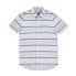 ფოტო #11 პროდუქტის Mens' Short Sleeve Linen Button Down Shirt
