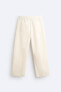 COTTON - LINEN TROUSERS