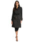 Фото #5 товара Women's Single-Breasted Pleated Trench Coat