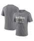 ფოტო #1 პროდუქტის Men's Heather Gray Vegas Golden Knights 2023 Stanley Cup Champions Shootout Tri-Blend T-shirt