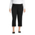 ფოტო #4 პროდუქტის Plus Size Starfish Mid Rise Pull On Crop Pants