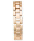 ფოტო #3 პროდუქტის Women's Rose Gold-Tone Bracelet Watch 39mm Gift Set, Created for Macy's