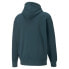 Фото #2 товара Puma Downtown Graphic Pullover Hoodie Mens Blue Casual Athletic Outerwear 535673