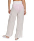 Фото #5 товара Women's Smocked-Waist Cover-Up Pull-On Pants