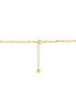 ფოტო #3 პროდუქტის EFFY® Freshwater Pearl (7mm) Dangle Heart Collar Necklace in Gold-Plated Sterling Silver, 18" + 1-1/2"