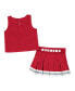 Фото #3 товара Спортивный костюм для девочек Colosseum Carousel Oklahoma Sooners Crimson
