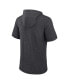 ფოტო #2 პროდუქტის Men's Black Las Vegas Raiders Big Tall Hoodie T-Shirt