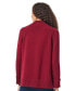 Фото #2 товара Women's Mock Neck Sweater with Rib Detail