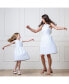 ფოტო #10 პროდუქტის Toddler Girls Sleeveless Open Back Sundress