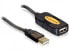 Фото #1 товара Кабель USB 2.0 5 м - Кабель USB 2.0 5 м - Мужчина/Женщина - Черный Delock