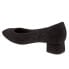 Фото #5 товара Trotters Lola T1561-003 Womens Black Extra Narrow Suede Pumps Heels Shoes 8