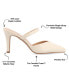 ფოტო #7 პროდუქტის Women's Yvon Pointed Toe Slip On Pumps