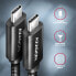 AXAGON BUCM432-CM10AB - 1 m - USB C - USB C - USB4 Gen 3x2 - 40000 Mbit/s - Black
