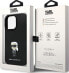 Фото #8 товара Karl Lagerfeld Karl Lagerfeld KLHCP14LSMHKNPK iPhone 14 Pro 6.1" czarny/black Silicone Ikonik Metal Pin