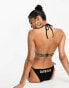 Фото #6 товара Calvin Klein intense power rib triangle bikini top in black