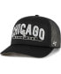 Фото #2 товара Men's Black Chicago White Sox Backhaul Foam Trucker Snapback Hat