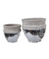 Uma Natural Ceramic Pots, Set of 2