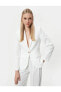 Kadın Blazer Ceket Kırık Beyaz 4sak50016uw
