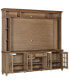 Фото #2 товара 96" Dawnwood 2PC TV Console Set (96" Console and Hutch)