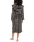 Фото #2 товара Barefoot Dreams Luxechic Hooded Robe Women's Grey 1