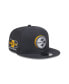 Фото #7 товара Men's Pittsburgh Steelers 2024 NFL Draft 9FIFTY Snapback Hat