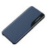 Фото #2 товара Etui pokrowiec do Samsung S24 Ultra z klapką i podstawką Eco Leather View Case niebieskie