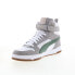 Фото #8 товара Puma RBD Game 38583917 Mens White Leather Lifestyle Sneakers Shoes