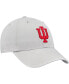 Фото #3 товара Men's Gray Indiana Hoosiers Clean Up Adjustable Hat