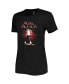 Women's Black Michael Jackson Dancing T-Shirt Черный, 2XL - фото #3