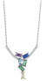Fashion necklace with zircons SC352