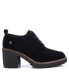Women's Suede Heeled Oxfords By XTI