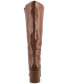 Фото #4 товара Women's Romilly Tru Comfort Foam Stacked Block Heel Round Toe Regular Calf Boots