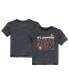 ფოტო #1 პროდუქტის Toddler Boys and Girls Anthracite San Francisco 49ers 2023 NFC Champions Locker Room Trophy Collection T-shirt