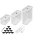5 Piece Medium Fresh Save Cube Container Set