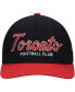 Men's Black Toronto FC Team Script 2.0 Stretch Snapback Hat