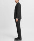 ფოტო #6 პროდუქტის Men's Slim Fit Cool Wool Dress Pants