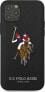 U.S. Polo Assn US Polo USHCP12MPUGFLBK iPhone 12/12 Pro 6,1 czarny/black Polo Embroidery Collection