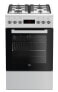 BEKO FSE52320DWD - Freestanding cooker - White - Rotary,Touch - Front - Electronic - Enamel