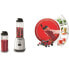 Фото #2 товара MOULINEX LM15FD10 Mini-Mixer 2 Flaschen zum Mitnehmen aus hochwertigem Tritan, kompakt, abnehmbare Klingen, leicht zu reinigen