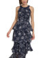 ფოტო #4 პროდუქტის Women's Tiered Chiffon Maxi Dress